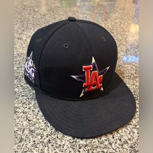 Los Angeles Dodgers 2021 All Star Game Navy Fitted Hat